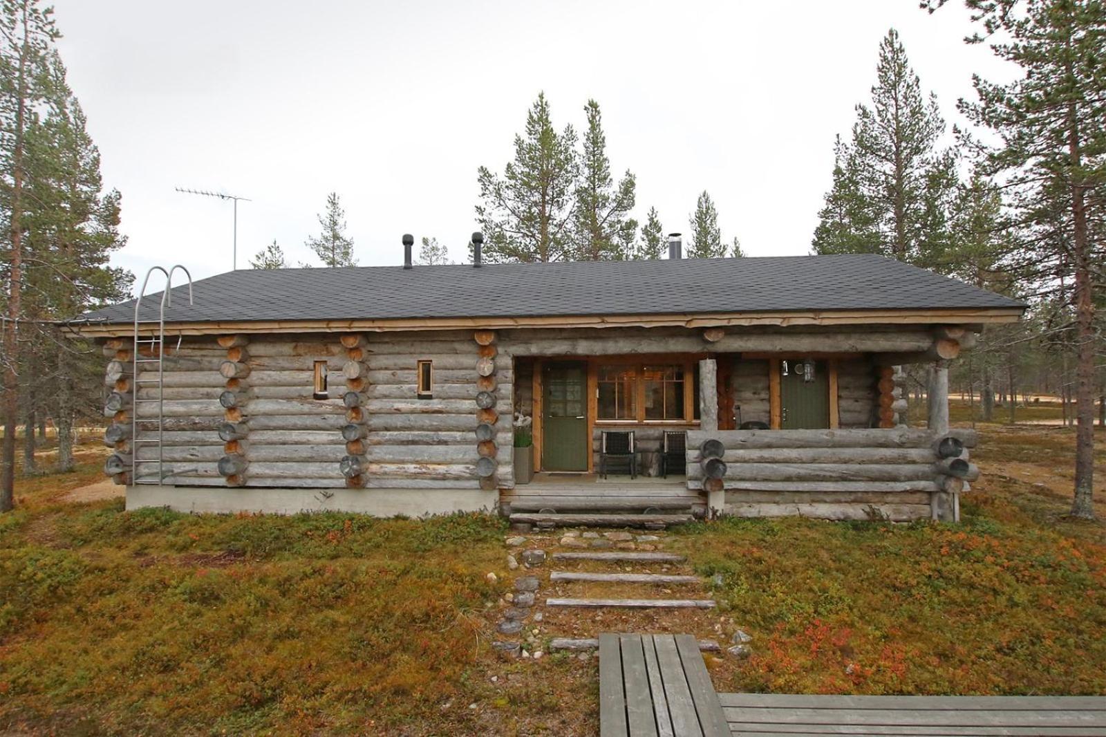 Kuukkeli Log Houses Villa Aurora "Pupula" ซาริเซลกา ภายนอก รูปภาพ