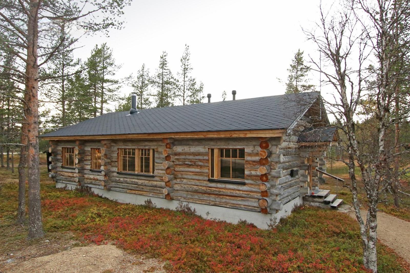 Kuukkeli Log Houses Villa Aurora "Pupula" ซาริเซลกา ภายนอก รูปภาพ